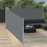  Uvlačiva bočna tenda 120 x 1000 cm antracit | shoptok.hr
