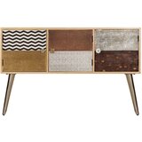 vidaXL Komoda 120x30x75 cm trden mangov les | Shoptok.si