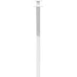  Noge za blagovaonski stol u obliku slova X 2 kom bijele | shoptok.hr