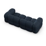 Cosmopolitan Design Temno modra sedežna garnitura 250 cm Loretto – | Shoptok.si