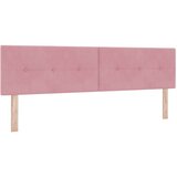  LED Uzglavlje s dugmadi u ružičastoj boji 90 cm od baršuna | shoptok.hr