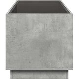 vidaXL Stolić s beskonačnim LED siva boja betona 70x50x50 cm | shoptok.hr