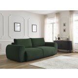 Bobochic Paris Tamno zelena sklopiva sofa od samta 257 cm Lucien – | shoptok.hr