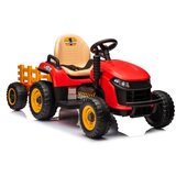 Traktor na akumulator s prikolicom BBH-030 - crveni | shoptok.hr