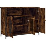  Komoda boja dimljenog hrasta 100 x 35 x 75 cm konstruirano drvo | Eponuda.ba