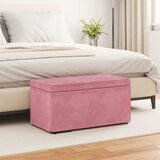  Stolica Ružičasta 81 x 41 x 40 cm Svileni i Fino Radeći Drvo | shoptok.hr