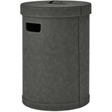Blomus Tamno siva košara za rublje od imitacije kože Sahla M – | shoptok.hr