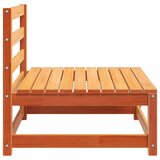  Vrtne sofe bez naslona za ruke 2 kom smeđe 70x70x67cm borovina | shoptok.hr