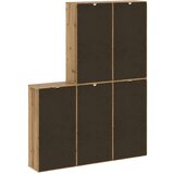  Bočni ormarići 5 kom ODDA 40x24x79 cm puno drvo bor | shoptok.hr