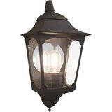 Elstead Lighting Elstead Chapel Zunanja stenska svetilka z 1 lučjo, pol-lamperja, črne barve, IP44, E27, (22099966) | Shoptok.si