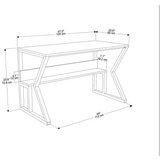 Hanah home wake - green, white greenwhite study desk | Eponuda.com