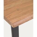 Kave Home Barska miza z mizno ploščo iz akacije 60x140 cm Alaia – | Shoptok.si