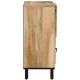 vidaXL Stranska omarica 80x33x75 cm trden mangov les | Shoptok.si