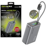 Max Mobile POWER BANK T205ALP 20000mAh 45W PD, 2xType-C+Lightning,Sivi | shoptok.hr