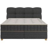 Premium Living Postelja Boxspring Bianco, Antracit, 180x200 | Shoptok.si