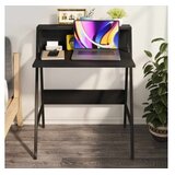 Hanah home Radni sto Piano Black Cene