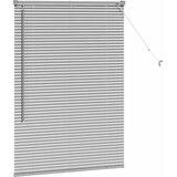  Venecijanski zastore Srebrno 130 x 90 cm Aluminij | shoptok.hr