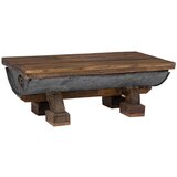 vidaXL Klubska miza Reciklirana naravna barva 90 x 50 x 35 cm les, (5000120537) | Shoptok.si