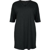 Zizzi Obleka 'SIV' temno siva | Shoptok.si