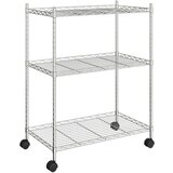  Za pohranu s 3 razine 60 x 35 x 81 cm kromirani 150 kg | shoptok.hr