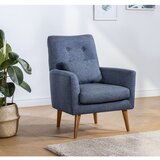 Atelier Del Sofa Naslonjač, Zeni Berjer - Dark Blue Cijene