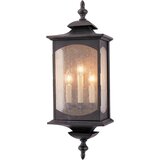 Quintiesse Market Square Feiss Zunanja stenska svetilka s 3 lučmi, oljno drgnjena, bronasta, IP44, (22100264) | Shoptok.si
