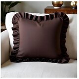 Mila Home Prevleka za blazino iz mešanice bombaža 40x40 cm Ruffled – Cene