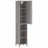  Visoka komoda siva sonome 34,5x34x180 cm od konstruiranog drva | shoptok.hr