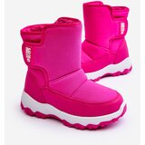 Big Star Children's Fleece-Lined Lace-up Snow Boots Pink | ePonuda.com