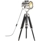  Trinožna stoječa svetilka črna trden mangov les 69 cm, (20618390) | Shoptok.si