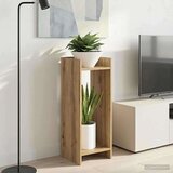  Stalak za biljke s policom 2 pcs Zanatski Hrast 30 x 30 x 80 cm | shoptok.hr