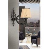 Opviq zidna lampa gloria coral natural black Cene