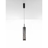 Nova Luce Siva staklena LED viseća svjetiljka ø 8 cm Bento – | shoptok.hr