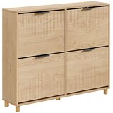 SoBuy Omara za 8 parov čevljev 100x24x83cm Sodobno FSR214-N, (5000197872) Cene