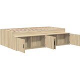  Krevetna konstrukcija s ladicama Sonoma hrast 80 x 200 cm | shoptok.hr