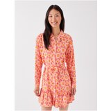 LC Waikiki Women's Patterned Long Sleeve Shirt Dress | Shoptok.si
