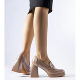 D/CEO Beige high heel pumps Unos | Shoptok.si