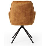 Livetastic Naslanjač Vintage, Zlata, Vrtljiv | Shoptok.si