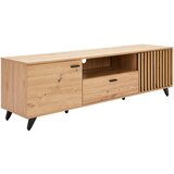 MID.YOU NIZKA OMARICA črna, barve hrasta | Shoptok.si