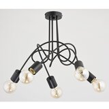  Plafonski luster TANGO 5xE27/60W/230V crni | Eponuda.com