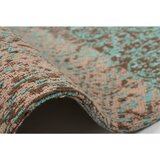 Kayoom RAVNO TKANA PREPROGA Symphony 160 Türkis 120/170 cm tkano turkizna | Shoptok.si