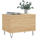  Stolić za kavu boja hrasta 60 x 44,5 x 45 cm konstruirano drvo | shoptok.hr