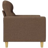  Dvosjed od tkanine smeđi 120 cm | shoptok.hr