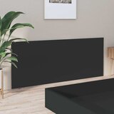 vidaXL Uzglavlje za krevet crno 200x1,5x80 cm od konstruiranog drva | shoptok.hr