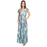 Isla Bonita By Sigris Dolge obleke Dolga Midi Obleka Modra Cene