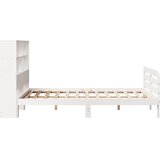  Okvir kreveta bez madraca bijeli 160x200 cm od masivne borovine | shoptok.hr