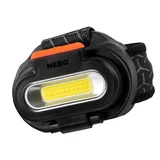 Naglavna svjetiljka, 1500 lm, 2200 mAh, IPX4 - NEB-HLP-0008-G, Siva