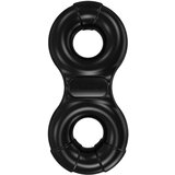Bathmate Vibe Ring Eight - punjivi, vibrirajući prsten za penis (crni) | shoptok.hr