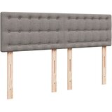  Krevet s oprugama i madracem smeđesivi 140x200 cm tkanina | shoptok.hr