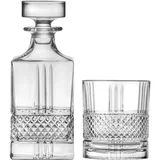 7-delni set za whiskey Brillante Eco Luxion, kristalno steklo